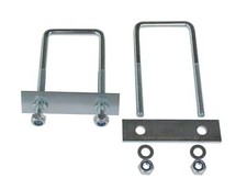 MON4002 - Montagesatz für Deichselbox - 2 U-Bügel Halter - Mittel