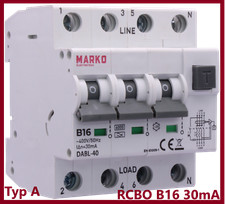 FI+LS-Schalter RCBO 16A 25A