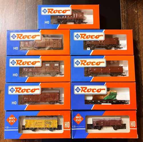 9xroco güterwagen sammlung - 9xroco,