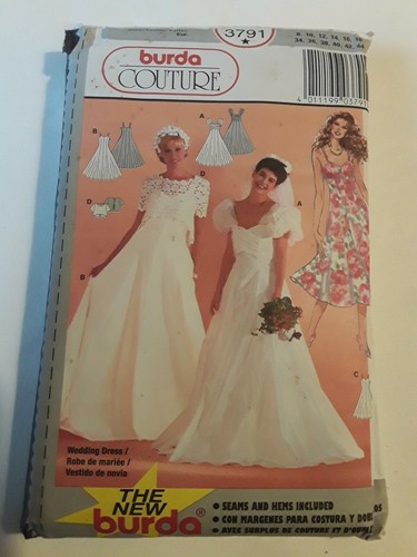 Burda couture brautkleid - couture,