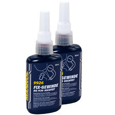 Schraubensicherung 2 x 50 ml MANNOL Gewinde hochfest Schrauben Kleber Schraube