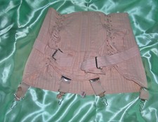 VINTAGE strammes Grotena Schnürkorsett Hüfthalter Gurte Straps Girdle neu  (z98)