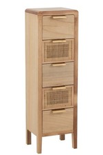 Schmaler Holz Schrank 