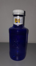 kleine Plastikflasche, Trinkflasche royalblau 0,5l leer mit Schraubverschluss