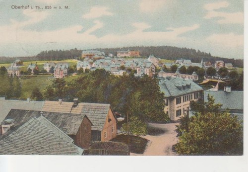 Oberhof thür panorama gl1910 - oberhof/thür.,