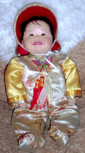 Künstlerpuppe ping lau - künstlerpuppe, vinyl