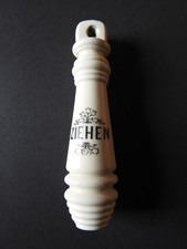 Toilettenzieher antik Ziehgriff Porzellan Spülung Toilette
