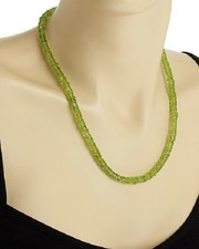Schmuck Collier Gelbgold 375 Peridot 170,1ct Ä574