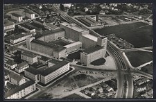 Ansichtskarte Erlangen, Siemens-Schuckert-Werke Verwaltungsgebäude 