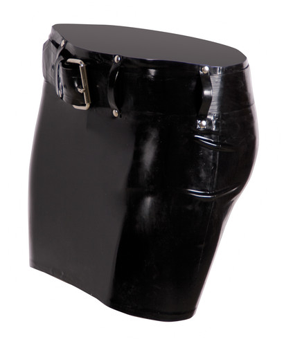Latex minirock mandy damen - minirock,