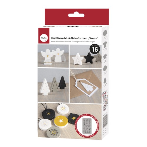 Silikon gießform weihnachten - silikon,