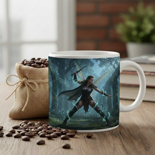 Tasse feenkriegerin - tasse, "feenkriegerin"