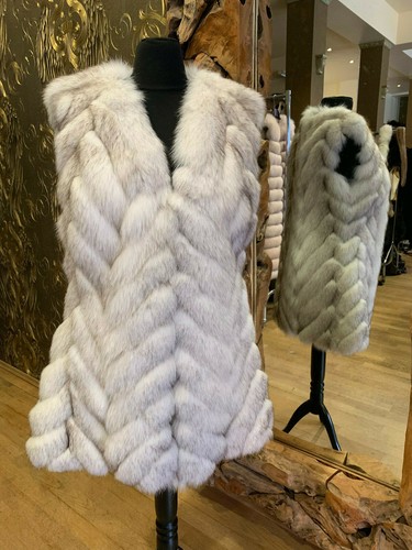 Fuchsweste pelz weste fell - weste,