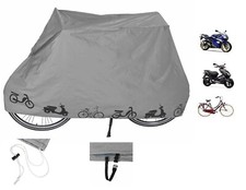 Motorrad Abdeckplane Fahrrad Ganzgarage Rollerabdeckung Schutzhülle Cover Plane