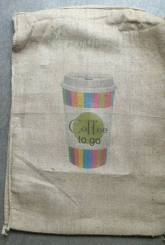 Kaffeesack motiv coffee go - motiv,