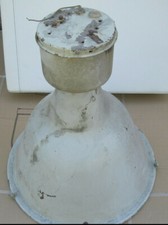 NVA Lampe DDR  Kasernen Lampe  Emaillampe Deckenlampe Fabriklampe Deko Vintage 