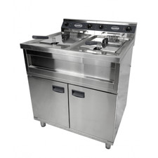 GASTRO ELEKTRO FRITEUSE 2X12L