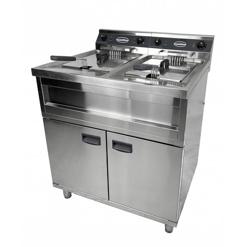 Gastro elektro friteuse 2x12l - gastro,