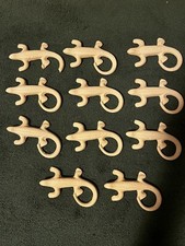 Ton Eidechsen Deko 11 Stück