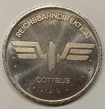 DDR Medaille Eisenbahn Reichsbahndirektion Cottbus,Saxonia 1839