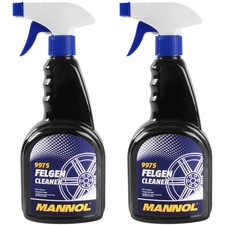 2x 500 ml FELGEN CLEANER FELGEN REINIGER SPRÜHFLASCHE ALUFELGEN INTENSIVREINIGER