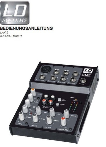 Systems lax kanal mixer - ld, lax-5