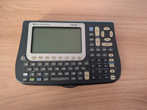 Texas instruments voyage 200 - instruments,