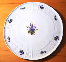 Teller, Kuchenplatte Veilchen