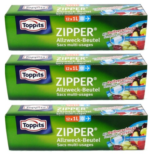 Toppits zipper - 3x,