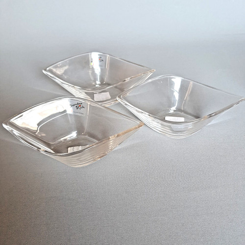 Glas schalen bowl salat - 3,