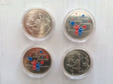 4x Silbermünze BRD Rumpelstilzchen Kinderhilfswerk 