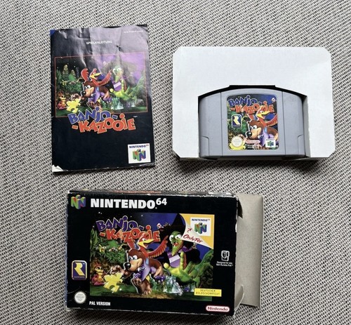 Nintendo n64 banjo kazooie - 64,