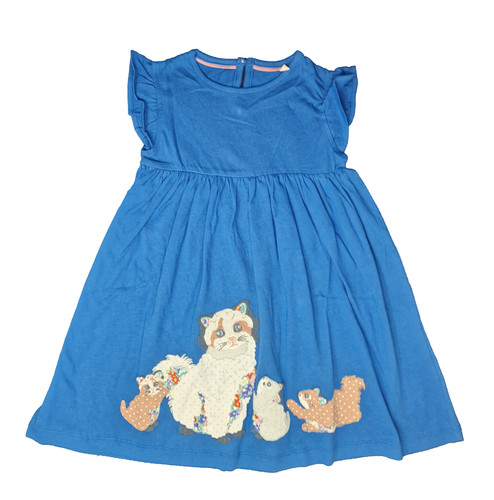 Boden mädchen kleid katze - mädchen,
