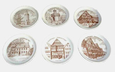 6 x Stadthagen Untersetzer
