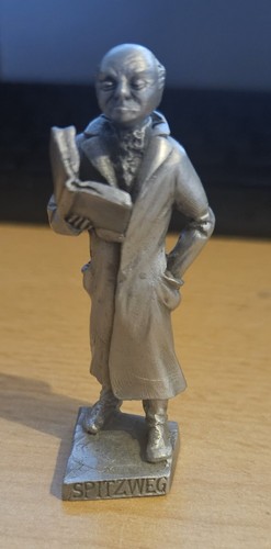 Zinn figur von - zinn, spitzweg