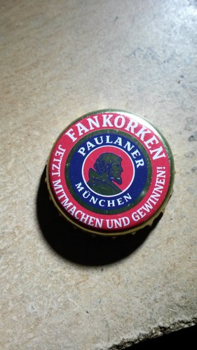 Kronkorken paulaner fankorken - kronkorken,