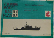 Bauplan   Küstenschutzboot der DDR