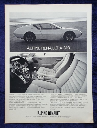 Renault alpine a310 - renault,
