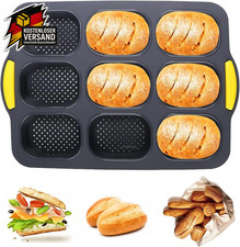 Brötchenbackform 9 Hohlräume