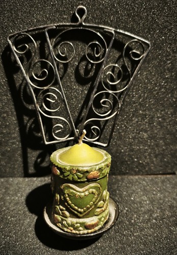 Wandkerzenhalter aus metall - wandkerzenhalter,
