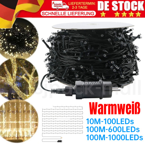 100 1000led lichterkette - 100-1000led,