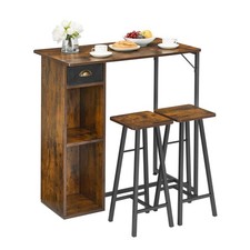 Bartisch mit Barhocker Set