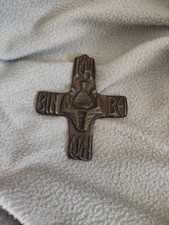Vintage Kreuz Bronze