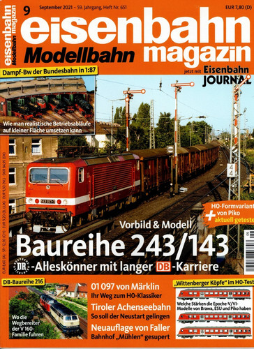 Eisenbahn modellbahn magazin - modellbahn,
