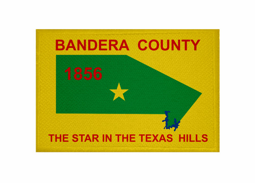 Aufnäher bandera county - aufnäher,