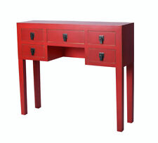 China Sideboard Rot Schmuckkommode Wandtisch Konsole Feng Shui Schminktisch neu
