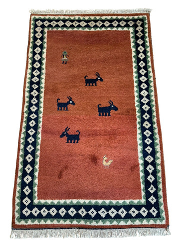 Indischer gabbeh teppich - indischer,