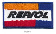REPSOL Aufnäher Patch Auto Motorrad Motoröl Motorenöl Rennsport Honda Moto GP
