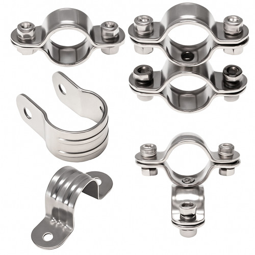 Rohrschelle edelstahl v2a - rohrschelle,