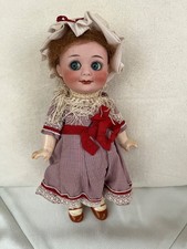 Antike Porzellankopf Puppe - Googile - Googly - AM 323